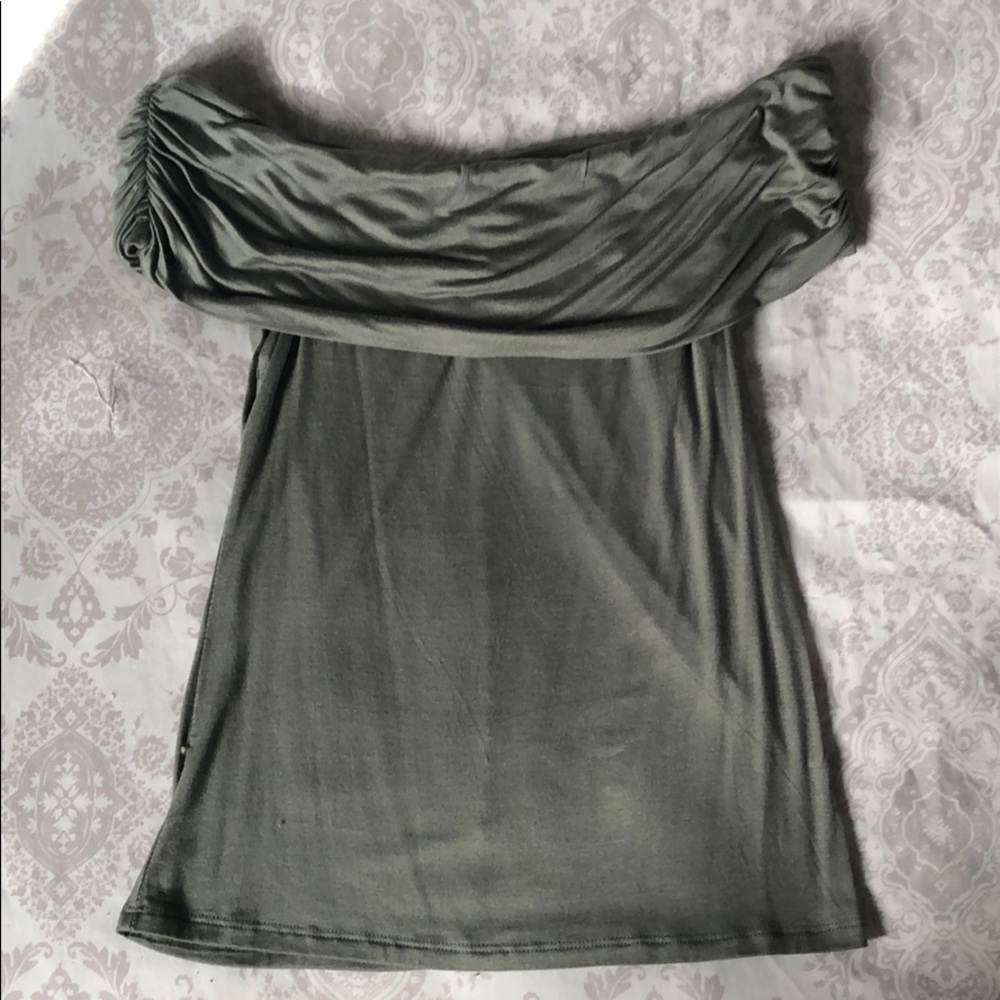 Olive Green Top